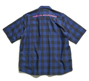 送料無料 ユニフォームエクスペリメント uniform experiment S/S BIG B.D SHIRT 3