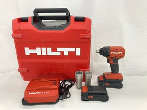 HILTI ヒルティ充電式インパクトレンチ 一式 ケース付き 通電○ SIW4AT22 230690200【CFAQ1009】