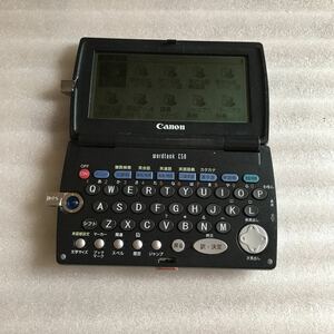 動作確認済 Canon キャノン C50 コンパクト 電子辞書 学校 大学 高校 中学 学生 受験 英語 留学 英検 TOEIC TOEFL electronic dictionary