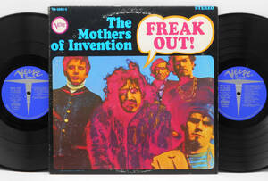 ★美盤 US ORIG 2LP★THE MOTHERS OF INVENTION(FRANK ZAPPA)/Freak Out! 1966年 音圧凄 1st ALBUM アヴァンギャルド金字塔 頭脳警察