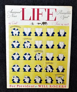 1928年 Life magazine ユーモア・風刺画 Gluyas Williams/ジェームズ・モンゴメリー・フラッグ/John Held Jr./Garrett Price/Will Rogers