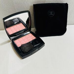 sa3004【 PK】//CHANEL★チーク　284PINKCLOUD　イレールブラッシュ　シャネル　化粧品　ピンク　鏡付き　保存袋付き　　