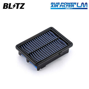 BLITZ ブリッツ サスパワー エアフィルター LM SH-697B フィット GK3 H25.9～ L13B FF 17220-5R0-008