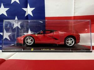 新品未開封　LA FERRARI -2013 1/24 ダイキャスト　burago製　イタリアンレッド