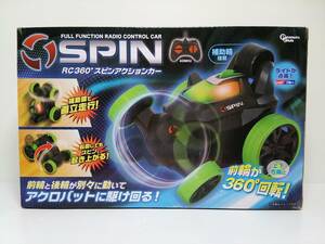 RC360゜ スピンアクションカー グリーン 