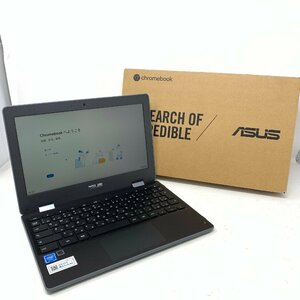 【美品/箱あり】ASUS/Chromebook Flip C214MA/(C214MA-GA0029)/インテル Celeron/メモリ4GB/ストレージ32GB eMMC/0C10F