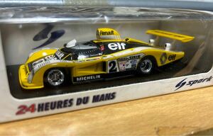 1/43 スパーク　ルノー　アルピーヌ　A 442 #2 ルマン 優勝車　spark 43LM78 Renault Alpine A442 #2 Winner LM 1978