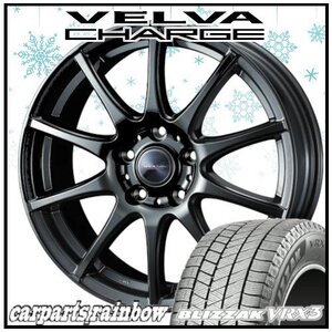 ★BRIDGESTONE/ブリヂストン VRX3 205/60R16＆VELVA CHARGE 16×6.5J 5/114.3 4本価格★90ヴォクシー/ノア/ステップワゴン★