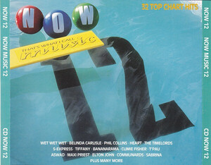 英2discs CD Various Now Thats What I Call Music 12 CDNOW12 Virgin EMI, Polygram レンタル落ち /00220