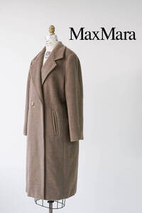 Max mara マックスマーラ ダブルボタン カシミヤ チェスターコート size 40 1107033