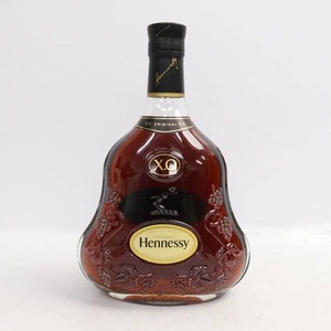 1円～Hennessy（ヘネシー）XO 黒キャップ クリアボトル 40％ 700ml O24K100049