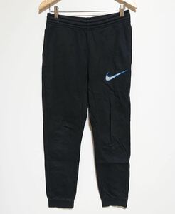 H9120gg NIKE ナイキ サイズSスウェットパンツ ブラック メンズ ナイキロゴ ウエストゴム 紐付き ジャージ シンプル 古着 裏起毛 