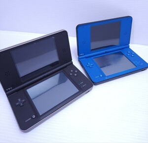 動作品 任天堂 ニンテンドーDSi LL 本体 2台 Nintendo DSi LL ニンテンドー DS(H-208)