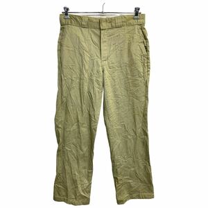 Dickies ワークパンツ W34 ディッキーズ ベージュ 古着卸 アメリカ仕入 2405-1224