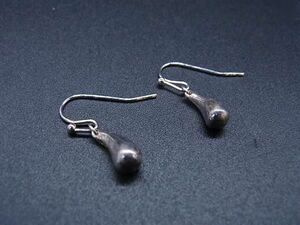 1円 TIFFANY＆Co ティファニー エルサペレッティ ティアドロップ SV925 フック ピアス アクセサリー シルバー系 AV8564