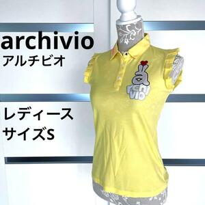 archivio アルチビオ ゴルフウェア　ポロシャツ　サイズS　0026