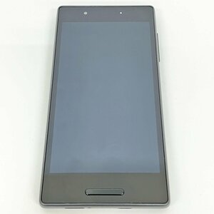 ジャンク品 SIMフリー Qua Phone au/京セラ KYV42 ブラック 判定○ [C5525]