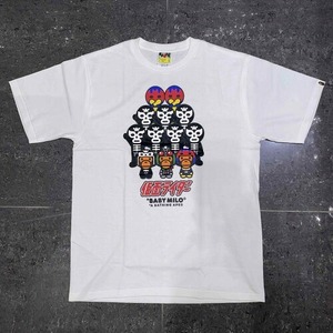 A BATHING 仮面ライダー MILO & ショッカー TEE 2016年 Lサイズ アベイシングエイプ 半袖Tシャツ BAPE