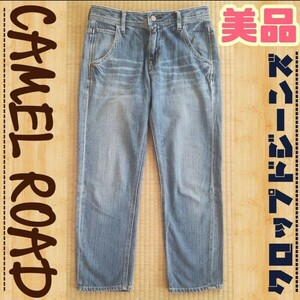 ♯ CAMEL ROAD キャメルロード クロップドジーンズ レディース デニム