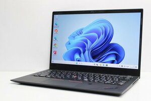 1円スタート ノートパソコン Windows11 WPS office搭載 Lenovo ThinkPad X1Carbon 第8世代 Core i5 SSD256GB メモリ8GB 14インチ カメラ