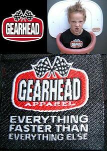 GEARHEAD ギアヘッド Tシャツ 4才 フラッグ! 子供服 キッズ hot rod tattoo rat fink アメ車