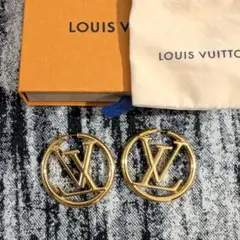 ルイヴィトン LOUIS VUITTON ブックル ドレイユ フープ ルイーズ