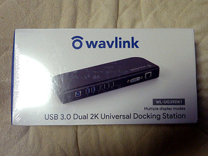 新品未開封 WAVLINK USB 3.0 ユニバーサル・ドッキングステーション・デュアル ビデオモニタ・ディスプレイ・221228