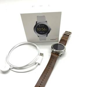 FOSSIL フォッシル腕時計 FOUNDER2.0 レザーバンド 動作未確認 画面キズ ユニセックス 管理HS17136