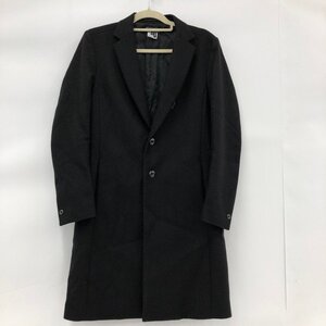 HERMES エルメス　チェスターコート カシミヤ昆 46【CLAE4018】