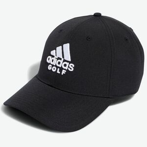 ★アディダス ゴルフ ADIDAS GOLF 新品 メンズ ビッグロゴ ベースボール キャップ 帽子 CAP 黒 57-60cm [HA9258-5760] 七★QWER QQAA-54