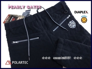 正規本物!パーリーゲイツ★高機能!POLARTEC×DiAPLEX★裾リブ!中綿保温★キルティング★ストレッチ★パンツ★4番(M)W76～80cmダークNe