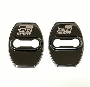 送料無料★トヨタ GR Sport ドアストライカーカバー 2set ヤリス 86 RAV4 プリウス アクア ハリアー アルファード ヴェルファイア クラウン