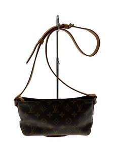 LOUIS VUITTON◆トローター_モノグラム・キャンバス_BRW/PVC/BRW/総柄