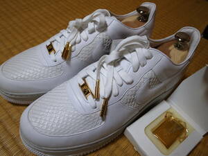 【送料無料】激レア・超稀少★NIKE AIR FORCE 1 LUX 07 ANACONDA★25TH ANNIVERSARY★ナイキ エアフォース１ラックス アナコンダ★9.5