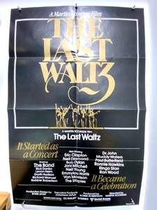 【期間限定20%OFFセール品】ポスター OST / LAST WALTZ (US-ORIGINAL)