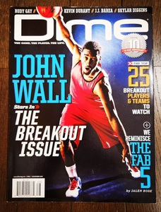 2011 November DIME MAGAZINE #66 JOHN WALL / ダイム 雑誌 ジョン ウォール NBA Basketball