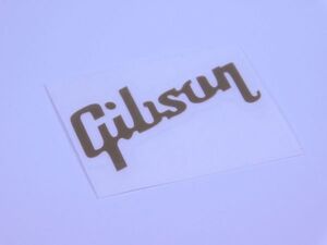 Gibson ネックヘッドロゴ ゴールド 補修・リペア用 #NSTICKER-GIBHO-OGOLD