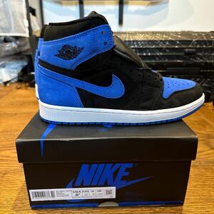 新品　未使用　Nike Air Jordan 1 Retro High OG Royalナイキ エアジョーダン1 レトロ ハイ OG ロイヤル 26.5cm US8.5 1円スタート 