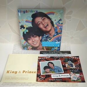 【送料無料】新品未開封 King＆Prince CD DVD Dear Tiara盤 『ピース』FC限定 特典シール付き FC会報vol.22(未開封)おまけ付き アルバム