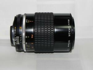 Nikon Ai-s Micro-Nikkor 105mm f/4 レンズ(中古良品)