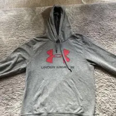 UNDER ARMOUR グレー パーカー L