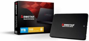 新品 BIOSTAR 2.5インチ SATA SSD 1TB S120-1TB