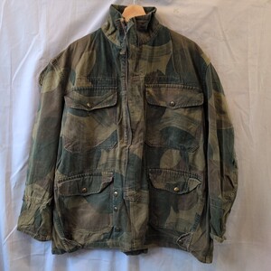 【size.5】50s 50年代 ベルギー軍 実物 Belgian Army Denison Smock デニソンスモックジャケット ブラッシュカモ 迷彩 カモ アノラック③