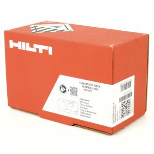 未開封品 HILTI ヒルティ B22 8.0Ah 22V バッテリーパック B22/8.0 Li-ion #2310411 [Q097]