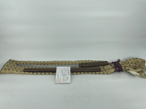 16467-04★【名工】脇差 銘 上野守藤原兼定 47.7cm 業物 白鞘 江戸時代 日本刀 希少品★