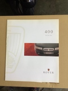 ROVER　ローバー　400　SERIES　カタログ　