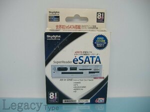 【Skydigital 3.5インチベイ内蔵eSATA スーパーリーダー SKY-TFe WH 】