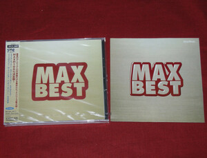 MAX BEST ◆最高のアーティストの代表曲だけを集めたヒットシリーズ集大成◆帯付き　CD 　チラシ付◆未開封品