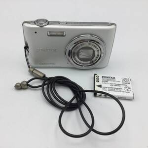 C32■【通電/動作/精度未確認】PENTAX ペンタックス Optio P80 オプティオ コンパクトデジタルカメラ ※バッテリー付き 現状品 ジャンク品 