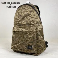 美品 foot the coacher×PORTER　17AW カモフラ柄